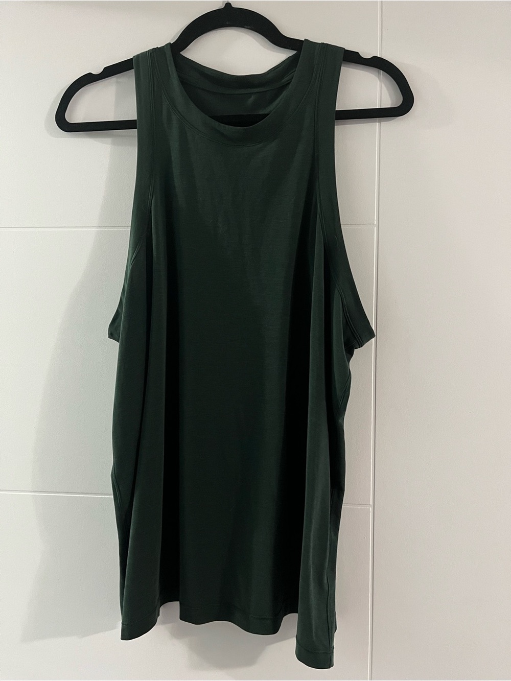 Lululemon Forest Green Muscle Tank